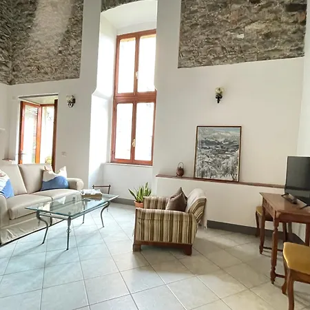 Palazzo Due Sorelle - Giardino Lägenhet Barga